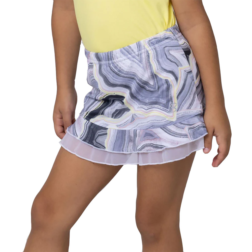 Sofibella UV Colors Ruffle 11in Girls Tennis Skirt - Picture 20 of 23
