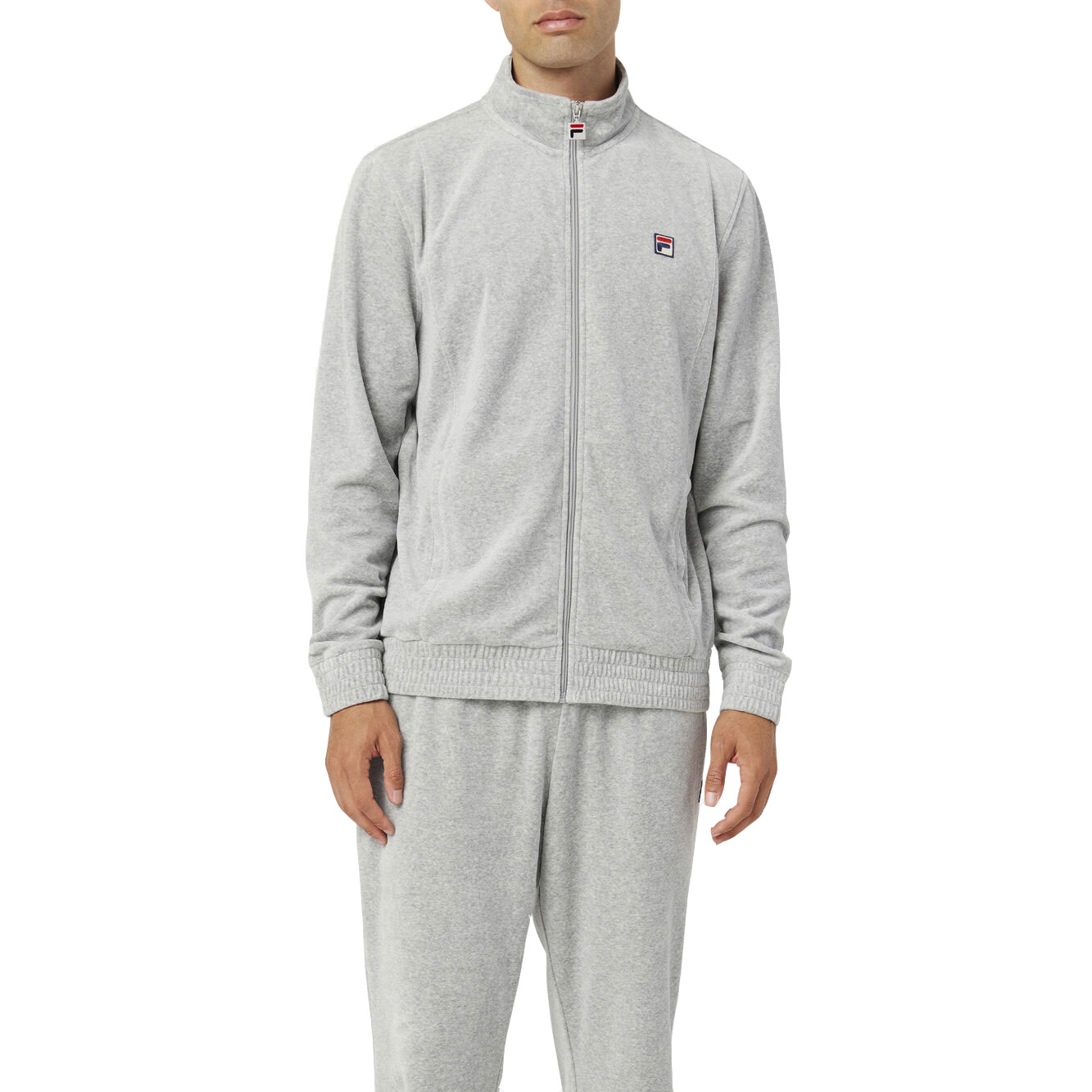 FILA O-Fit Mens Velour Jacket