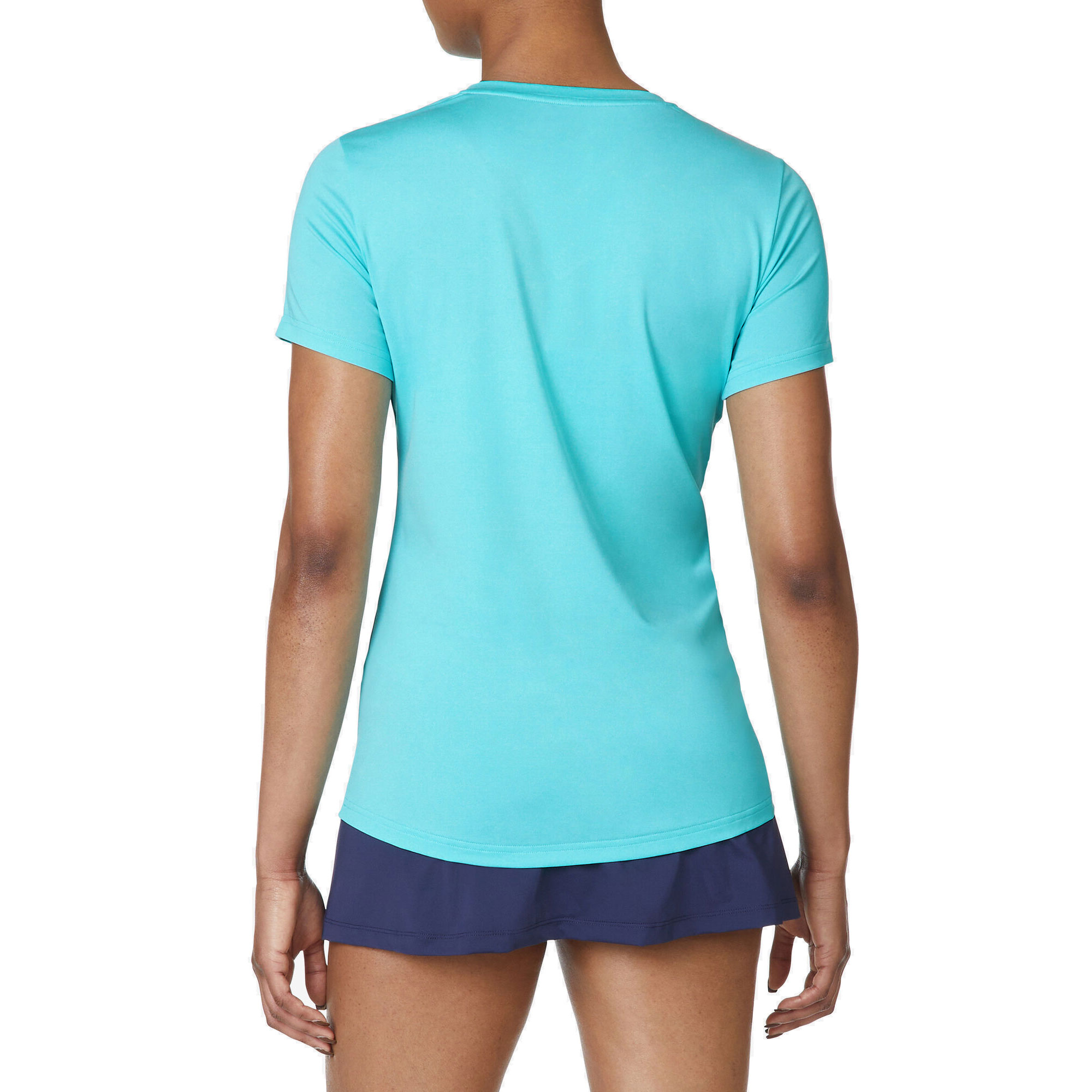 Camisa de tenis para mujer FILA manga corta cuello en V - Imagen 2 de 6