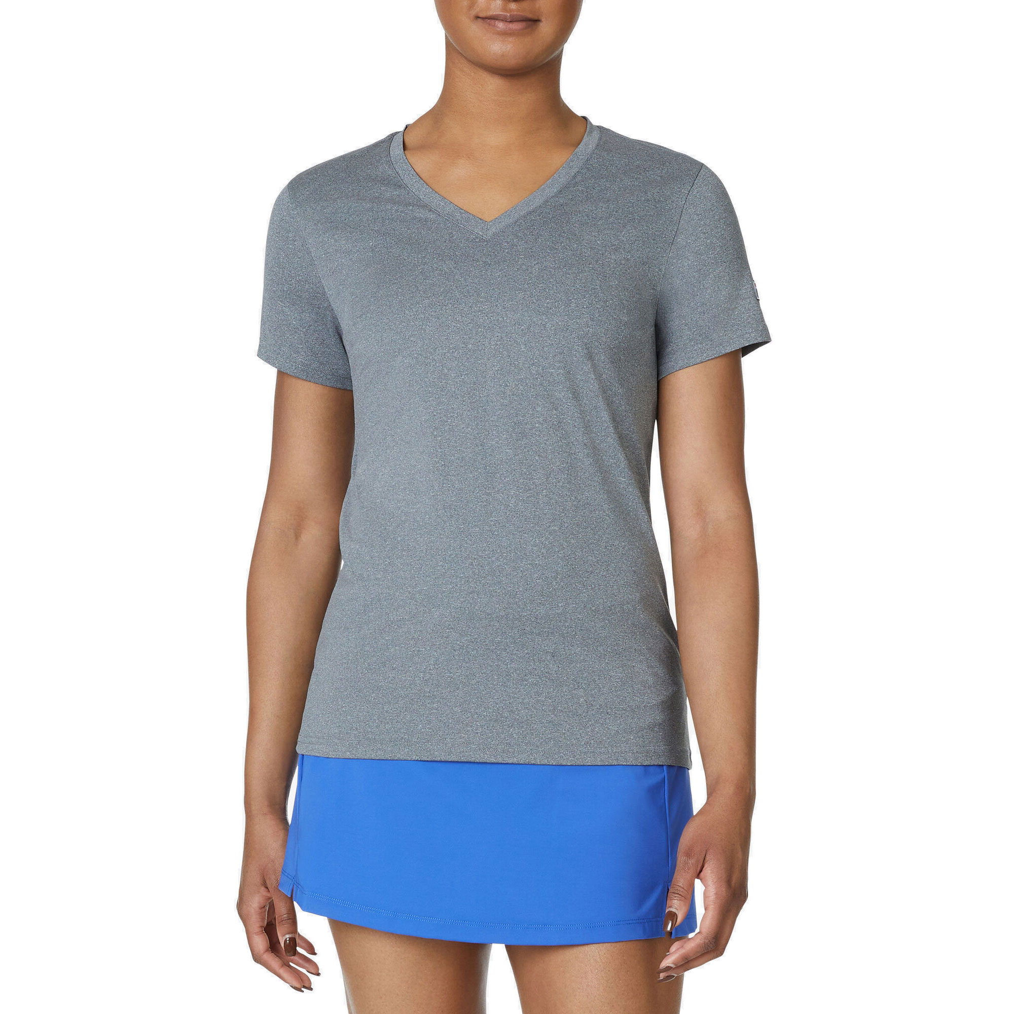 Camisa de tenis para mujer FILA manga corta cuello en V - Imagen 5 de 6
