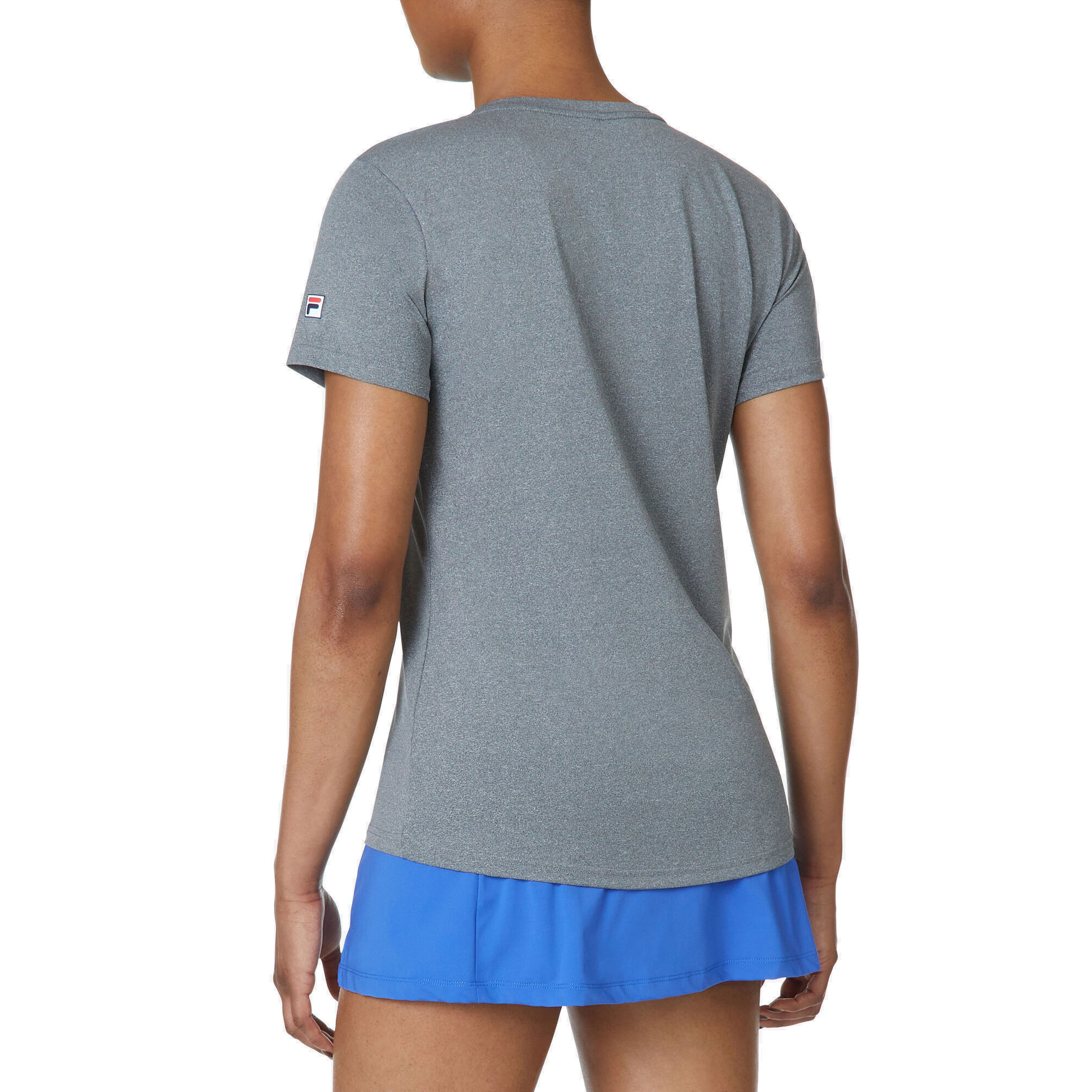 Camisa de tenis para mujer FILA manga corta cuello en V - Imagen 6 de 6