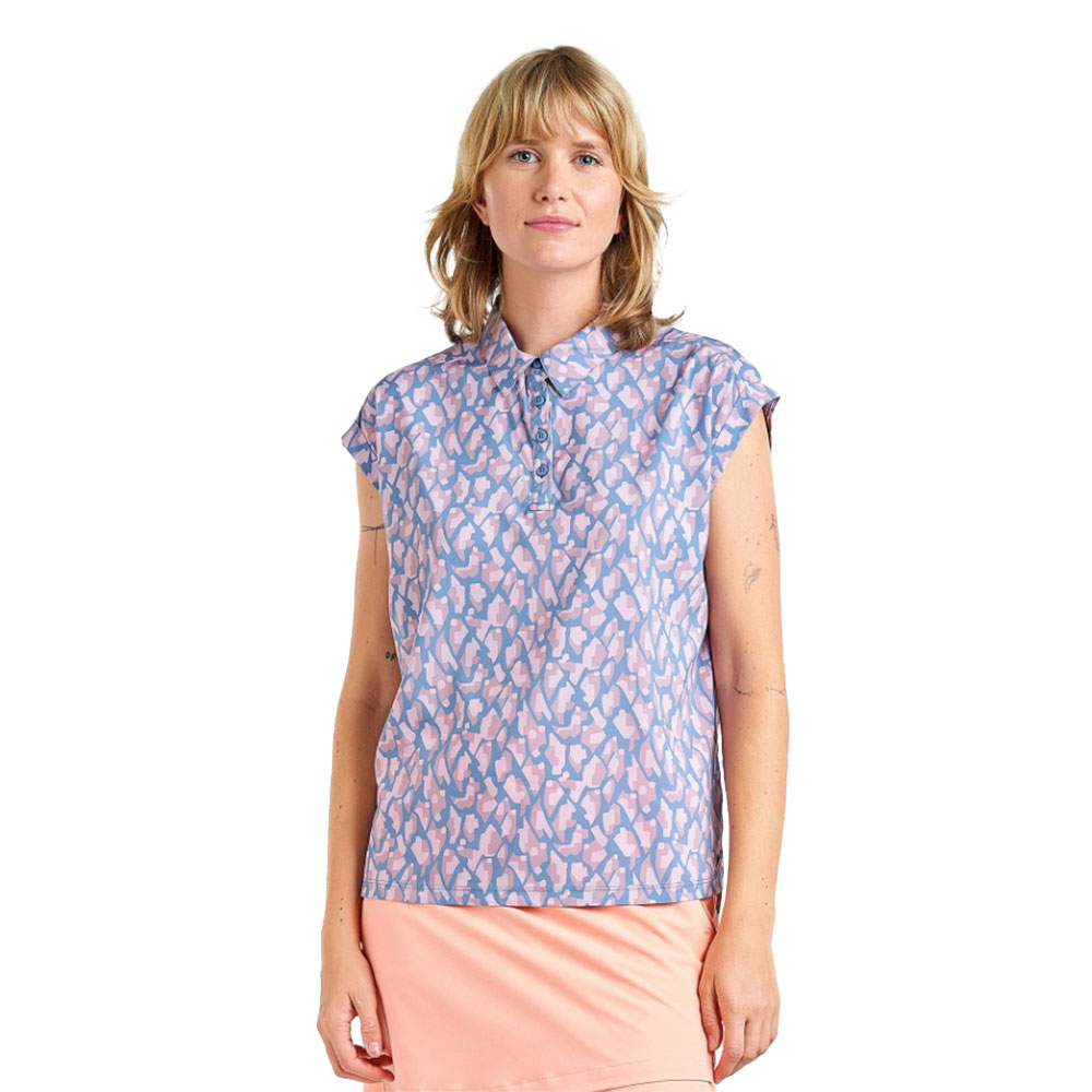 Женское поло для гольфа NVO Misha без рукавов