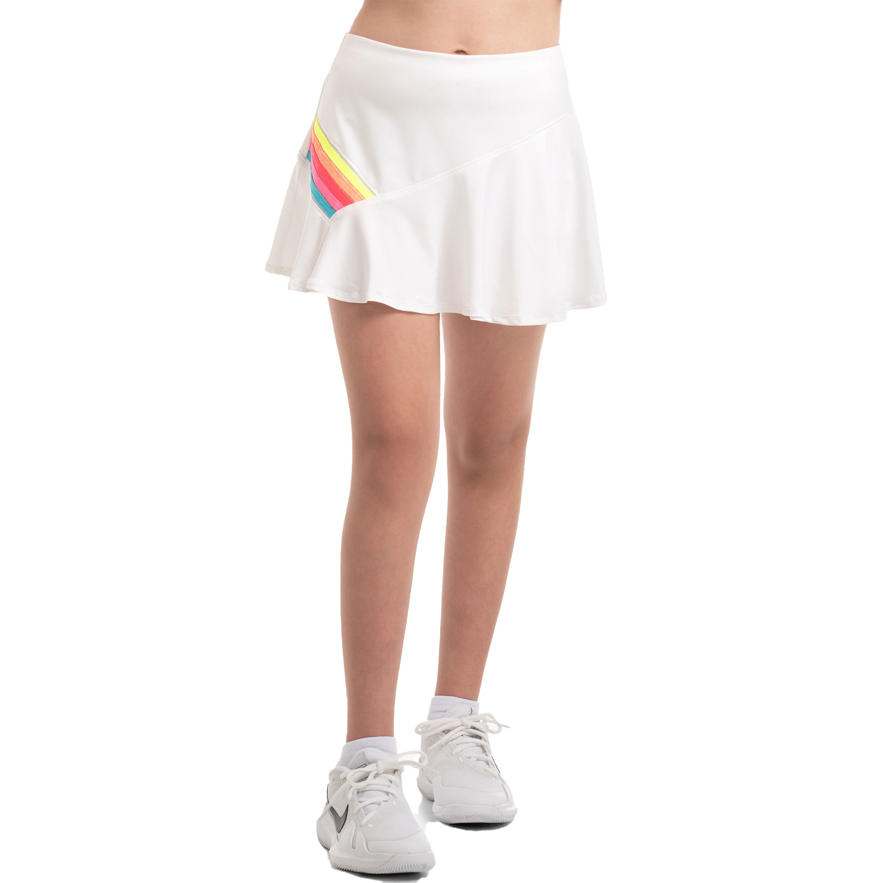 Удачливые в любви девушки-гольфистки Prisma Stripe Golf Skort