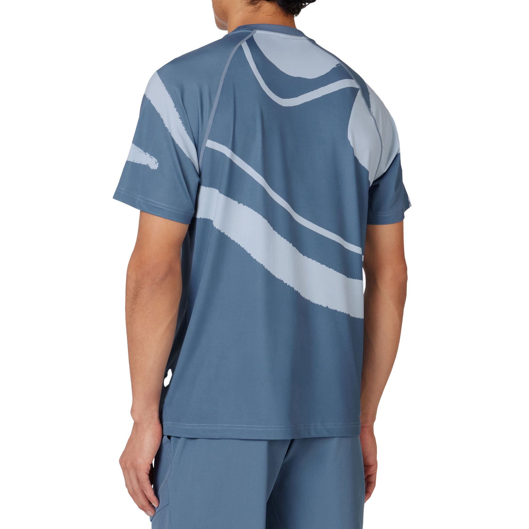 ■FILA■ Cooling PCM Print Sorona T-ShirtFS2RSH2211XDGR 1100 FILA COLD WAVE 2 COOLING PCM PRINTING T-SHIRT – FILA Malaysia