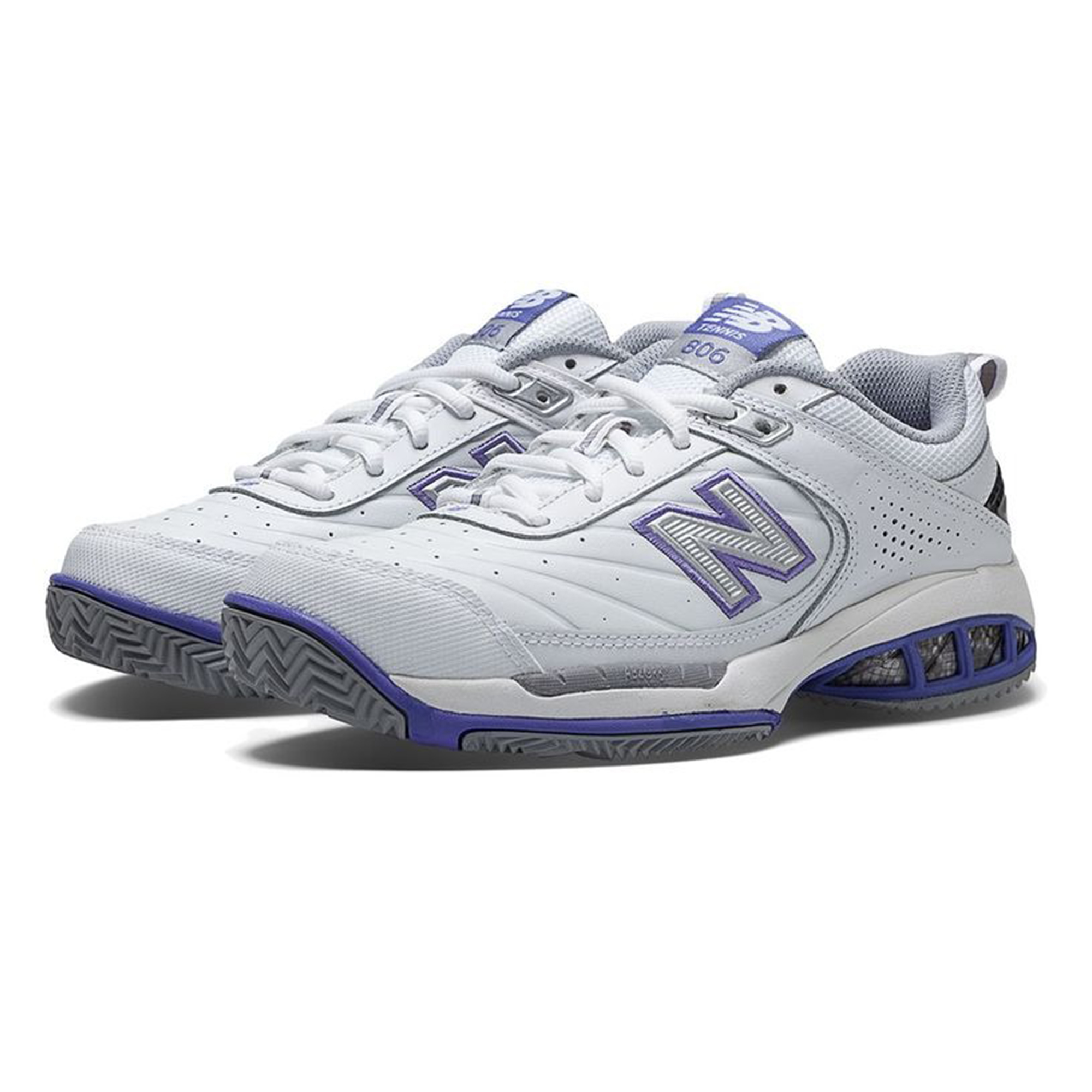 New Balance 806 White Womens Tennis Shoes 19290₽