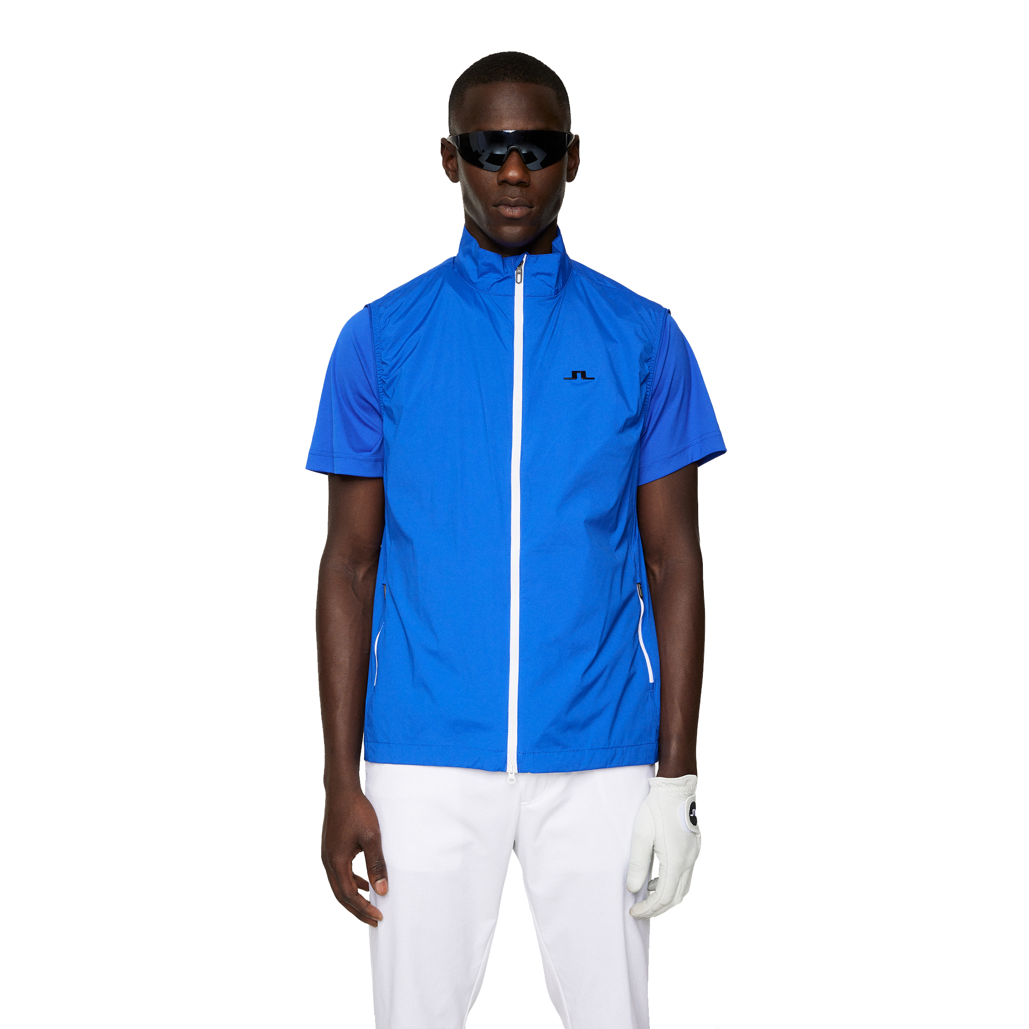 Легкий упаковываемый мужской жилет для гольфа J Lindeberg Ash 13790₽