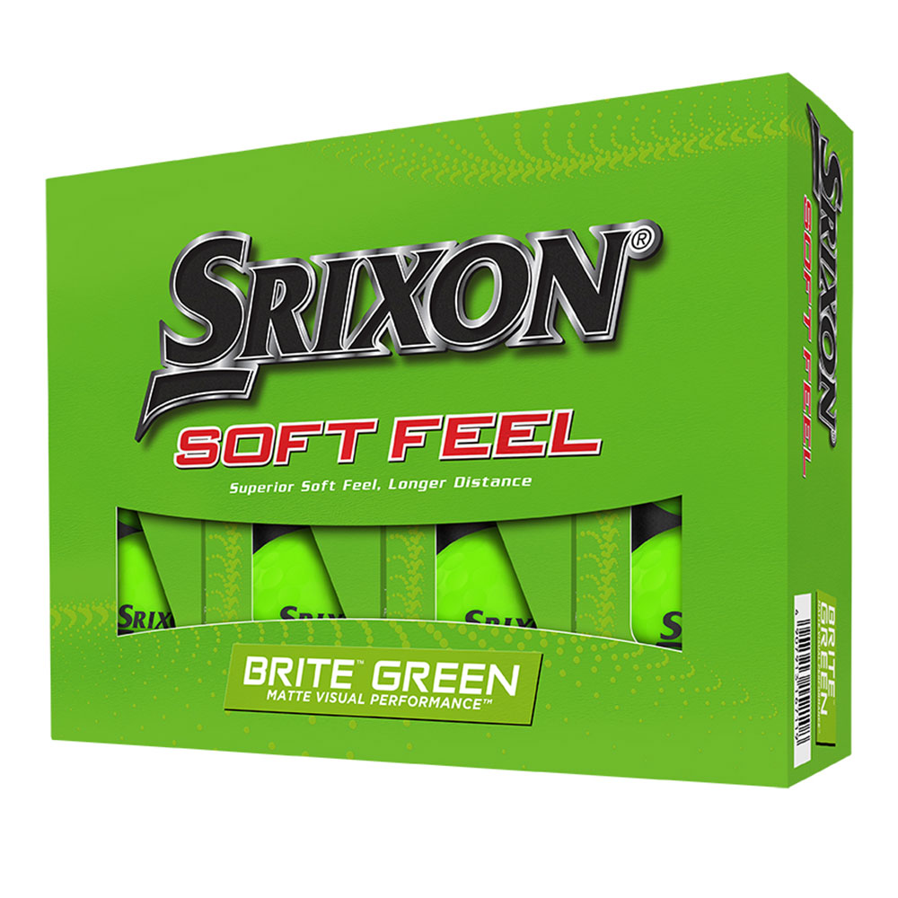 Мячи для гольфа Srixon Soft Feel 14 Brite - дюжина