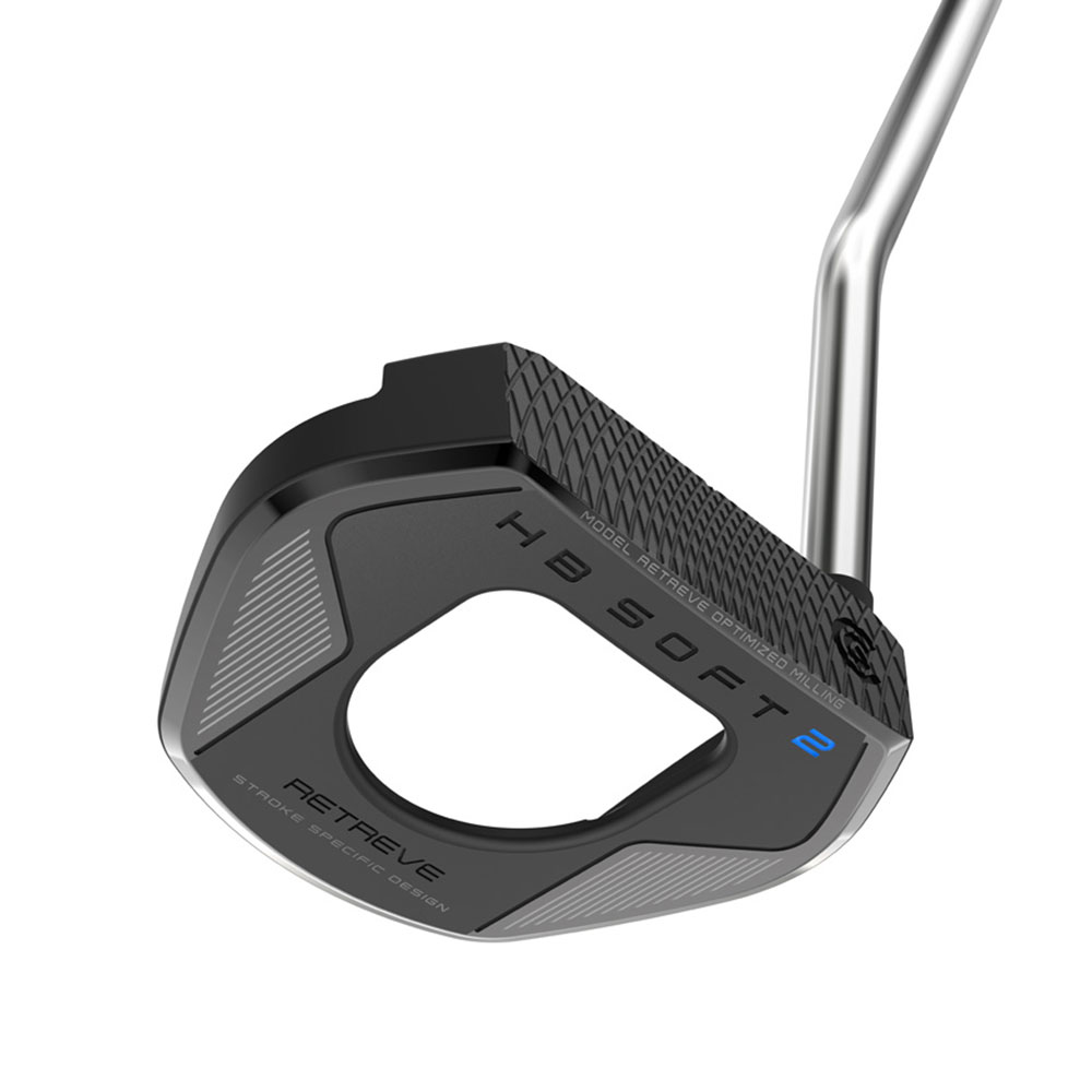 Cleveland Huntington Beach Soft 2 Black Retreve OS Mens Right Hand Putter - Picture 2 of 19
