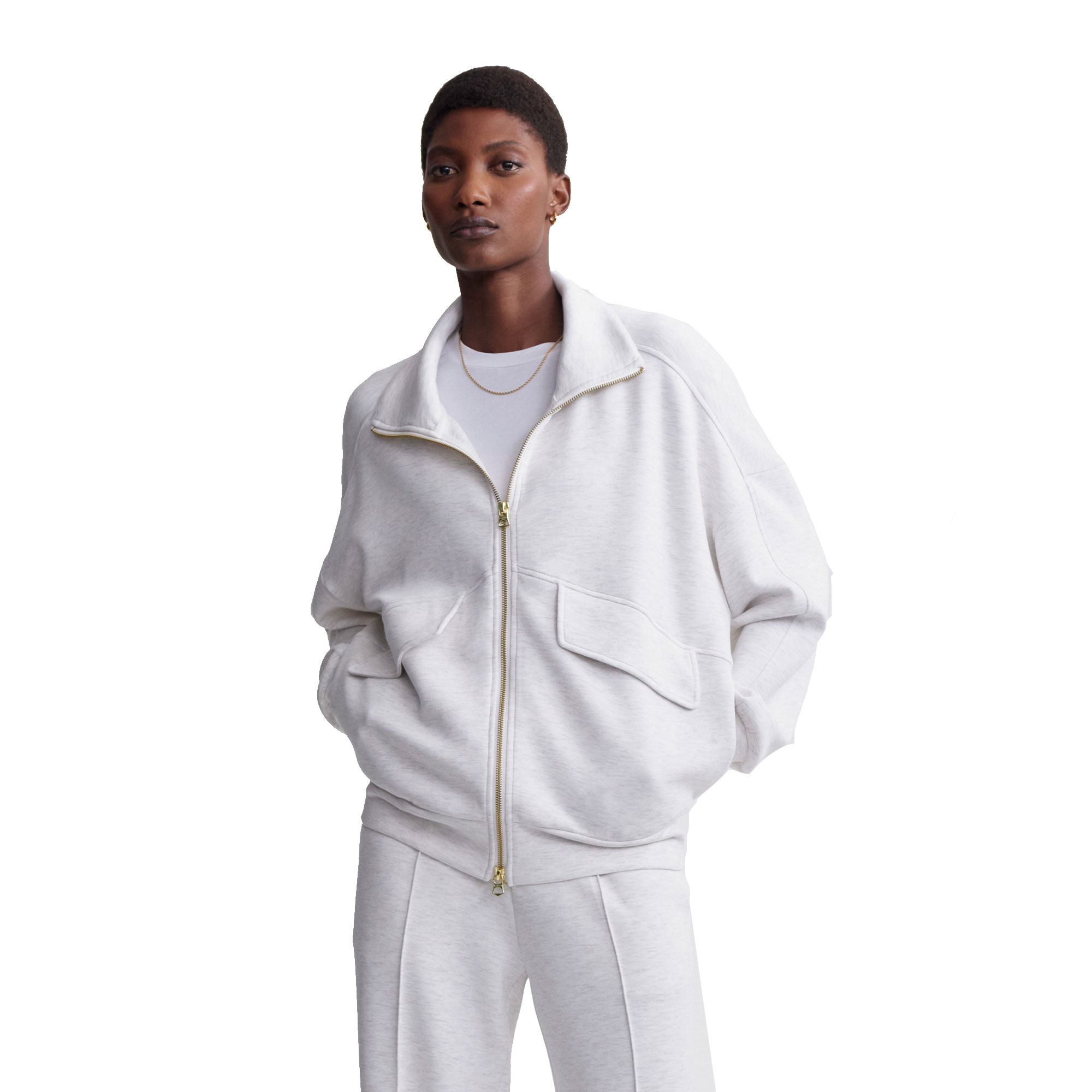 Varley Garcia Zip Through Womens Midlayer - Picture 1 of 2