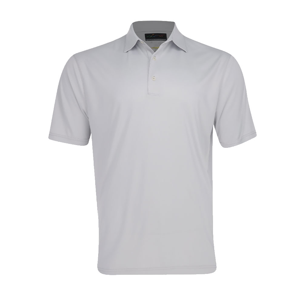 Greg Norman Protek ML75 Microlux Embossed Mens Golf Polo