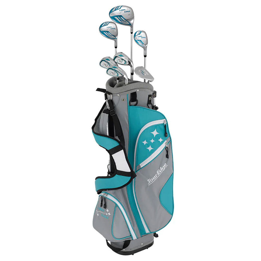 Tour Edge Lady Edge 8 Piece Womens Left Hand Half Golf Set - Picture 2 of 7