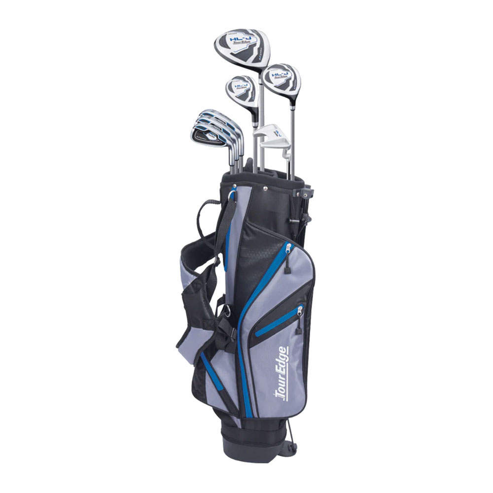 Tour Edge Hot Launch 11-14yrs Blue Junior Left Hand Golf Set