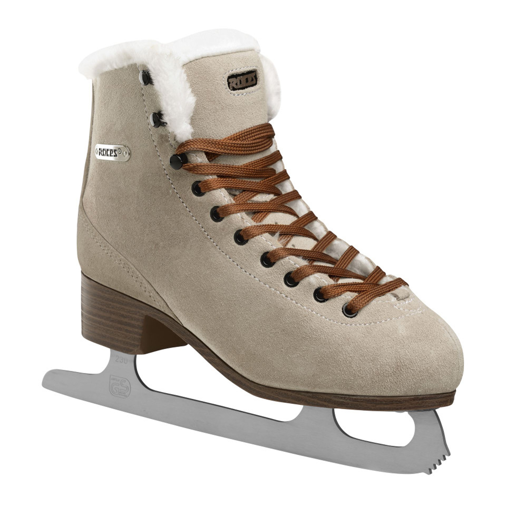 Roces Suede Eco-Fur Womens Figure Skates 23190₽