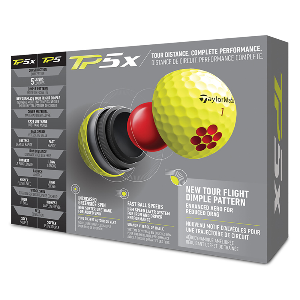 TaylorMade TP5x Golf Balls - Buy More & Save More